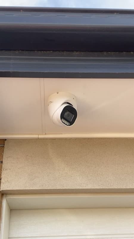 Atlas Sec installation — Turret camera install